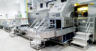 Paslanmaz Çelik Dondurma Koni Üretim Hattı Yüksek Hızlı Çalışma 380V