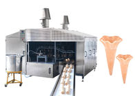 Yarı Otomatik Dondurma Gofret Koni Makinesi Pizza Koni Yapma Makinesi