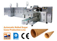 Otomatik Çikolata Rulo Şeker Koni Üretim Hattı 10000 koni/Saat