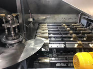 Endüstriyel Otomatik Çıtır Bisküvi Koni Üretim Hattı / Dondurma Üretim Ekipmanları
