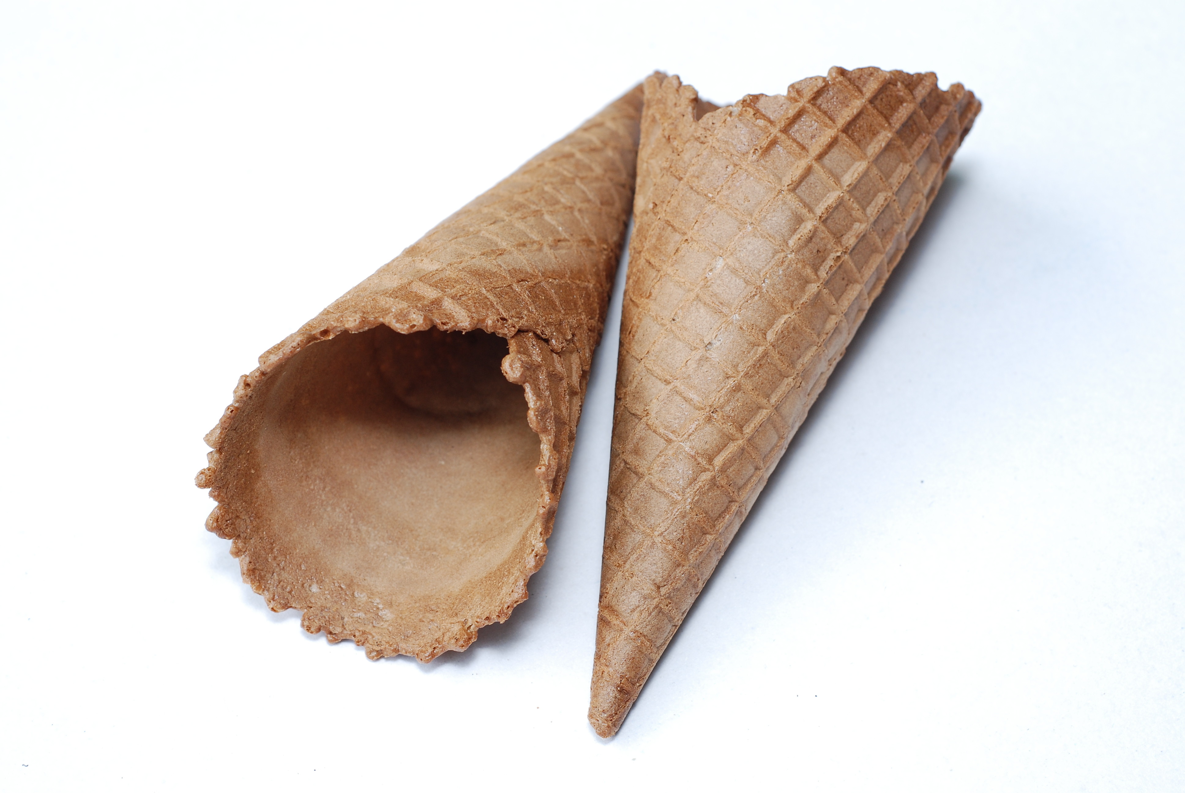 23 ° Açılı Dondurma İle İlgili Üretim, Çikolatalı Dondurma Koni Şekilli
