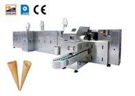 107 Pişirme Tabakları Dondurma Külahı Üretim Hattı Haddelenmiş Şeker Koni Pişirme Makinesi