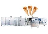 Yüksek Hızlı Rulo Şeker Koni Üretim Hattı, Star ile Dondurma Üretim Makinesi - Makara Sistemi