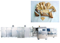 Waffle Cone CE Belgesi Yapımı İçin Ticari Otomatik Şeker Koni Üretim Hattı