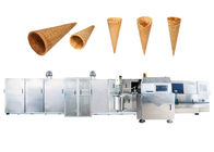 Hızlı Isıtılmış Fırın, 63 Pişirme Tabaklı CE Sertifikalı Otomatik Şeker Koni Üretim Hattı