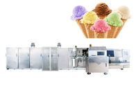 Yüksek Kapasiteli 3500 PCS / Saat Dondurma Koni Makinesi Daha Az Gaz Tüketimi