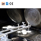 Aperatif Fabrikası İçin Yarı Otomatik Paslanmaz Çelik Yumurta Rulo Makinesi Gofret Bisküvi Yapımı