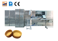 Paslanmaz Çelik Tart Kabuğu Ürün Hattı Şeker Yumurta Haddelenmiş Koni Yapma Makinesi