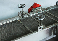 Paslanmaz Çelik Koni Üretim Hattı Elektrikli Waffle Bisküvi Değirmeni Makinesi