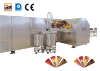 Ticari Dondurma Külahı Üretim Hattı Şeker Konisi Makinesi 7kg / Saat 1.5kw