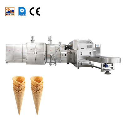 Profesyonel Konus Yapma Makinesi Hız Düzenlenebilir 2.0hp 8000pcs / saat