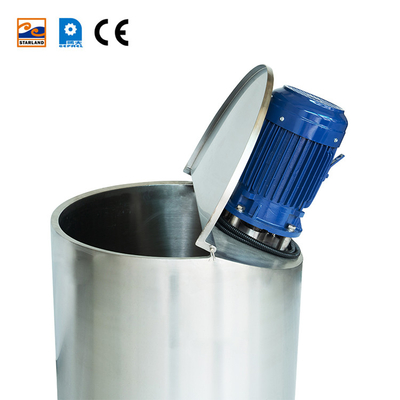 Gıda işleme ekipmanları için 120L/240L/320L paslanmaz çelik hızlı karıştırma davulları