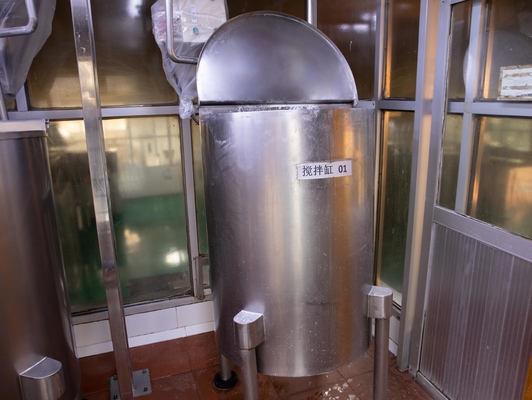 Gıda işleme ekipmanları için 120L/240L/320L paslanmaz çelik hızlı karıştırma davulları