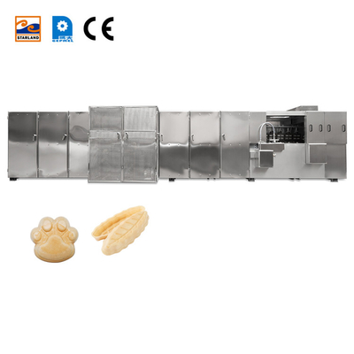 Tam otomatik PLC sıcaklık kontrolü dijital ekran Monaka Wafer üretim hattı