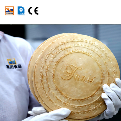 Otomatik Paslanmaz Çelik Otomatik Obleas Wafer Üretim Hatı Makinesi