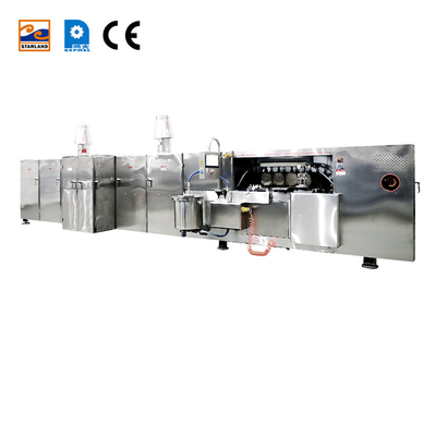 Otomatik özelleştirilebilir Obleas Wafer Makinesinin 1 yıllık garantisi