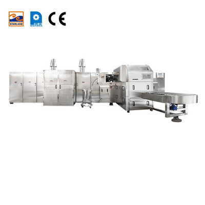 Yüksek Kaliteli Şeker Konusu Üretim hattı 380V/220V 4000PCS Saat başına Paslanmaz Çelikten Yapılmış
