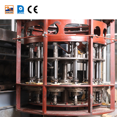PLC Kontrol Sistemi Kapasitesiyle Otomatik Waffle Basket Yapma Makinesi