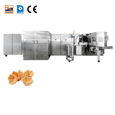 Video Teknik Destekle PLC Denetimli Paslanmaz Çelik Waffle Basket Makinesi