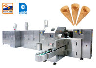 Standart Dondurma Koni 10000PCS / Saat İçin Yüksek Güç Esnek Şeker Koni Makinesi