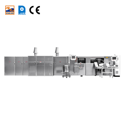 Gaz ısıtma yumurta rulo üretim hattı 1200pcs / saat kapasitesi 380V ile