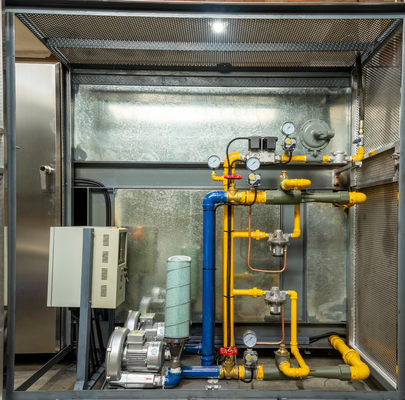 Otomatik Şeker Konusu Makine Gaz Isıtma PLC Kontrol Sistemi Fırın