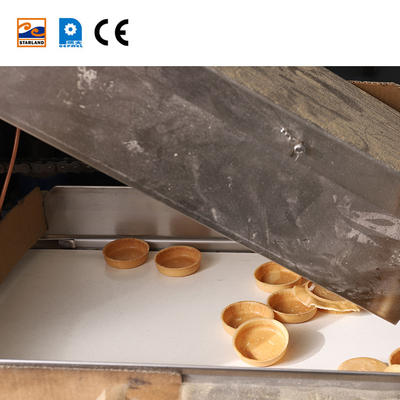Gelişmiş PLC Kontrol Sistemi ile özelleştirilebilir Otomatik Waffle Basket Makinesi
