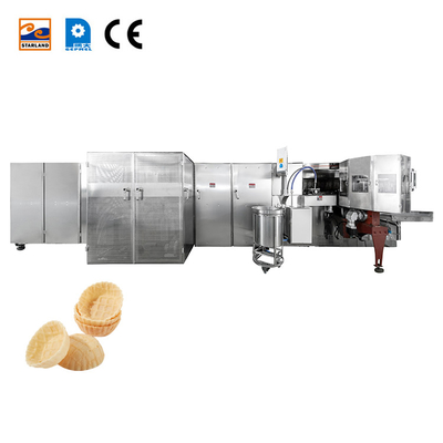 Yüksek Kapasiteli Waffle Basket Üretim Hattı Video Teknik Destek ve Dayanıklı Paslanmaz Çelik Yapı