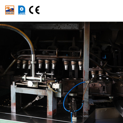PLC Kontrol Sistemi Özel servis sonrası video teknik desteği ile Wafer Konus Üretim hattı