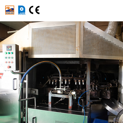 PLC Kontrol Sistemi Özel servis sonrası video teknik desteği ile Wafer Konus Üretim hattı