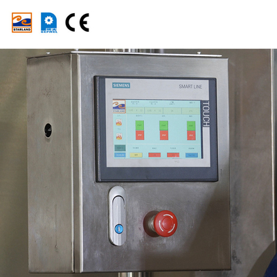2.0hp ana motor ve PLC kontrol sistemi ile özelleştirilebilir Monaka Wafer üretim hattı