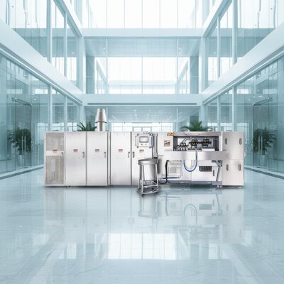 Çelikten yapılmış Otomatik Wafer Konusu Makinesi, lezzetli Hırıltılı Wafer Konuslarının Sürekli Üretimi İçin Mükemmel