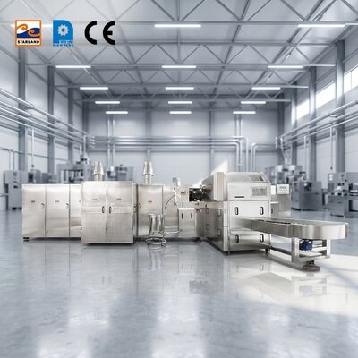 Minimal Bakım Gereksinimleri ile Dondurma Külahı Haddeleme Makinesi Gerilimi 220V380V Çalışması Üretimi