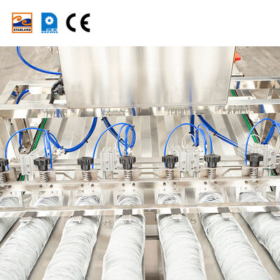 Stainless Steel Automatic Cone Sleeving Device Including Main Motor Specification İndüstriyel Konus Üretim Lini için Yapılmış
