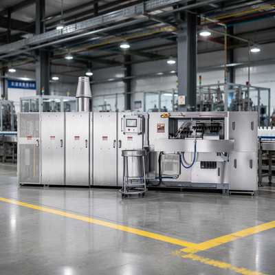 Video Teknik Destek Gofret Koni Makinesi Dondurma Konisi İçin Mükemmel Ekipman