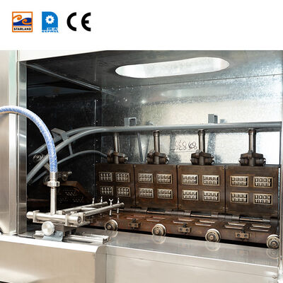 Gas Wafer Biscuit Machine Featuring PLC Control System Capable Of Producing Various Sizes And Shapes Of Monaka Wafer