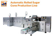 1.1kw Kek Şekeri Koni Üretim Hattı Gofret Kupası Makinesi