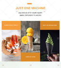 Ticari Mini Koni Makinesi Dondurma Koni Makinesi