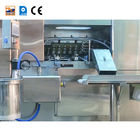 Gofret Koni Yapımı Donut Dondurma Koni Makinesi 5400-6000 Koni / Saat
