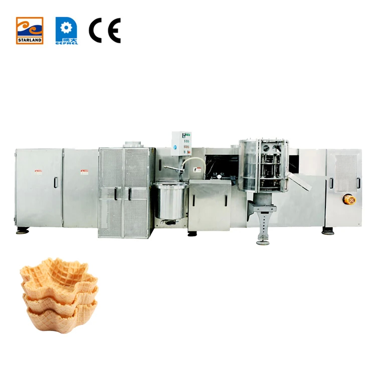 Ana motor 2.0hp / 1.5KW ile özelleştirilebilir waffle basket üretim hattı