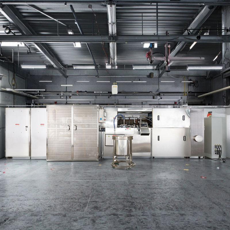 Özelleştirilebilir Tart Shell Üretim hattı Bisküvi Fırınma Makinesi