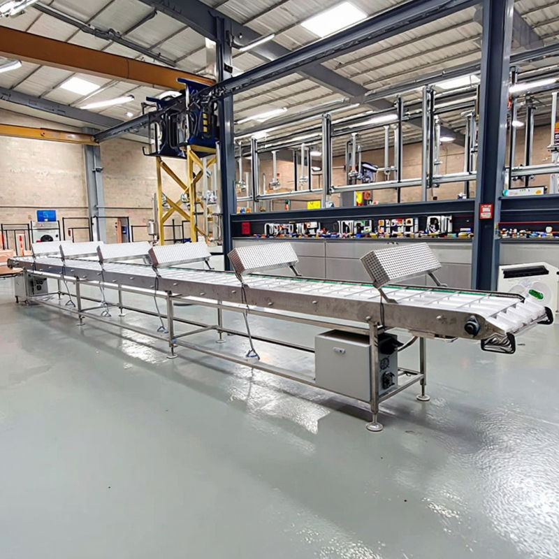 Paslanmaz çelikten endüstriyel standartlara sahip koni üretim hattı için aksesuarlar