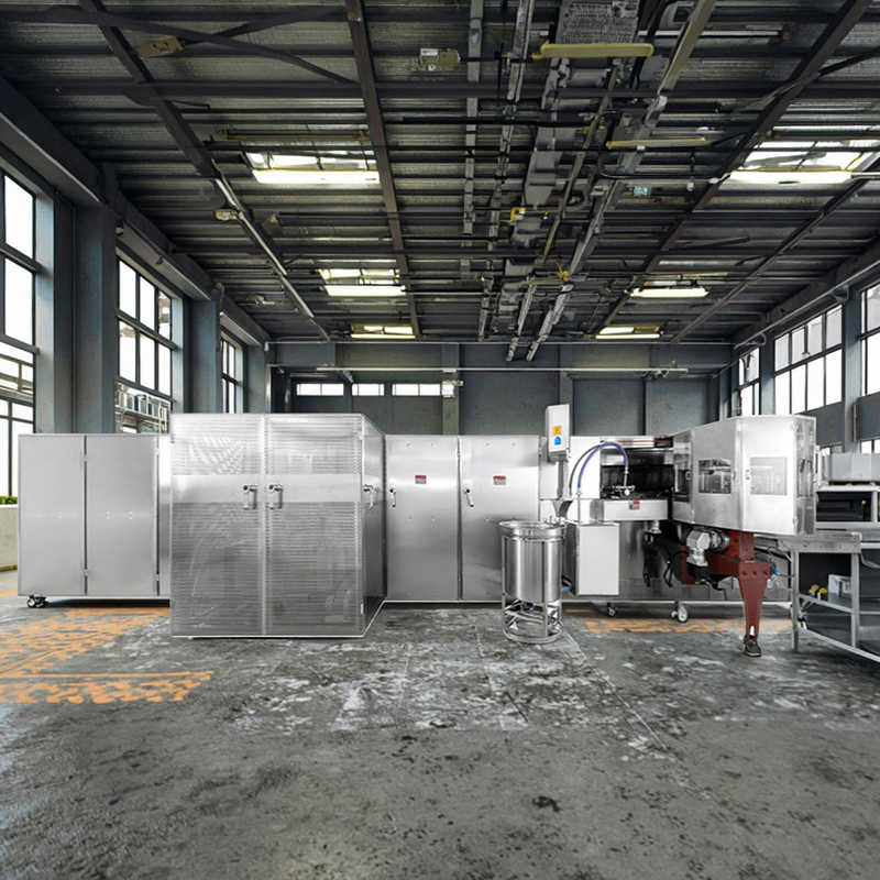 PLC Kontrol Sistemli Otomatik Gofret Sepeti Makinesi, Yüksek Talep Gören Pazarda Paslanmaz Çelik Sepetler İçin