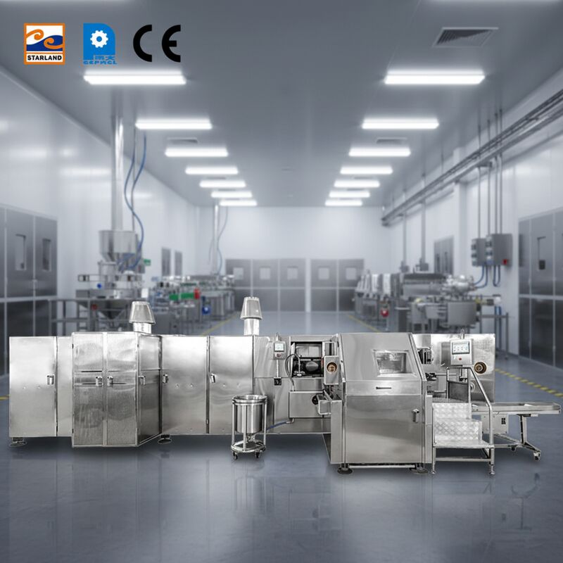 Barquillo Koni Üretimi İçin Tasarlanmış Montaj Hattı, Yüksek Kapasite ve İşleyiş Sağlar