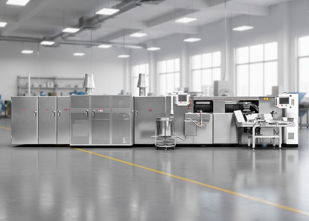 Gıda Endüstrisinde Tutarlı Çıkış ve Kolay Bakım İçin Tasarlanmış Otomatik Yumurta Rulo Üretim Hattı