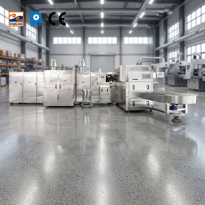 Kapasite 2000 PCS Rollu Şeker Konusu Üretim hattı Tam Otomatik 1.1KW Kolay kurulum ve kullanıcı dostu arayüzü