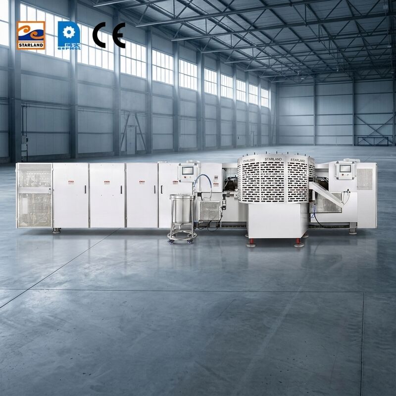 Yüksek Kapasiteli Waffle Basket Üretim Hattı Waffle Basket Üretim İşlemleri için Yenilikçi Teknoloji