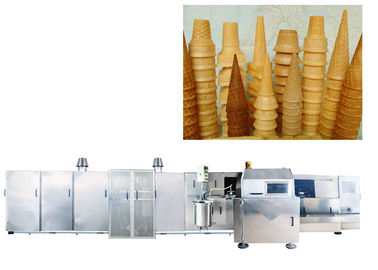 Dondurma Külahı Yapma Waffle Kupası Makinesi 10500Lx2400Wx1800H