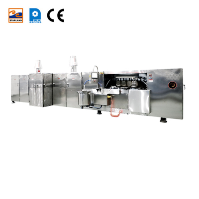 En gelişmiş teknoloji ve otomatik işlevi ile paslanmaz çelik Obleas Wafer Üretim Ekipmanı