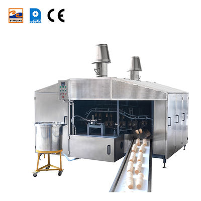 PLC Fabrikası Doğrudan Endüstriyel Wafer Konus Üretim Ekipmanı Wafer Bisküvi Makinesi